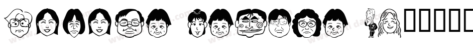 Sakabe People 03字体转换